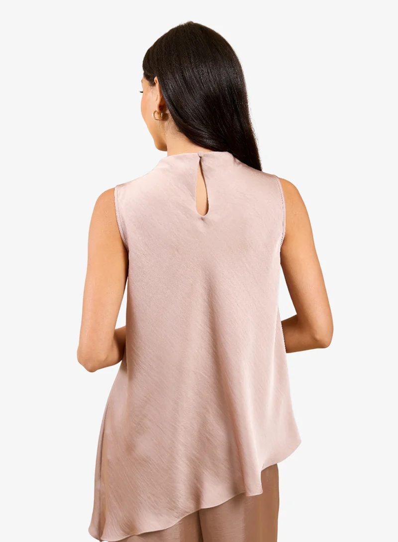 Little Mistress Mini Satin Top